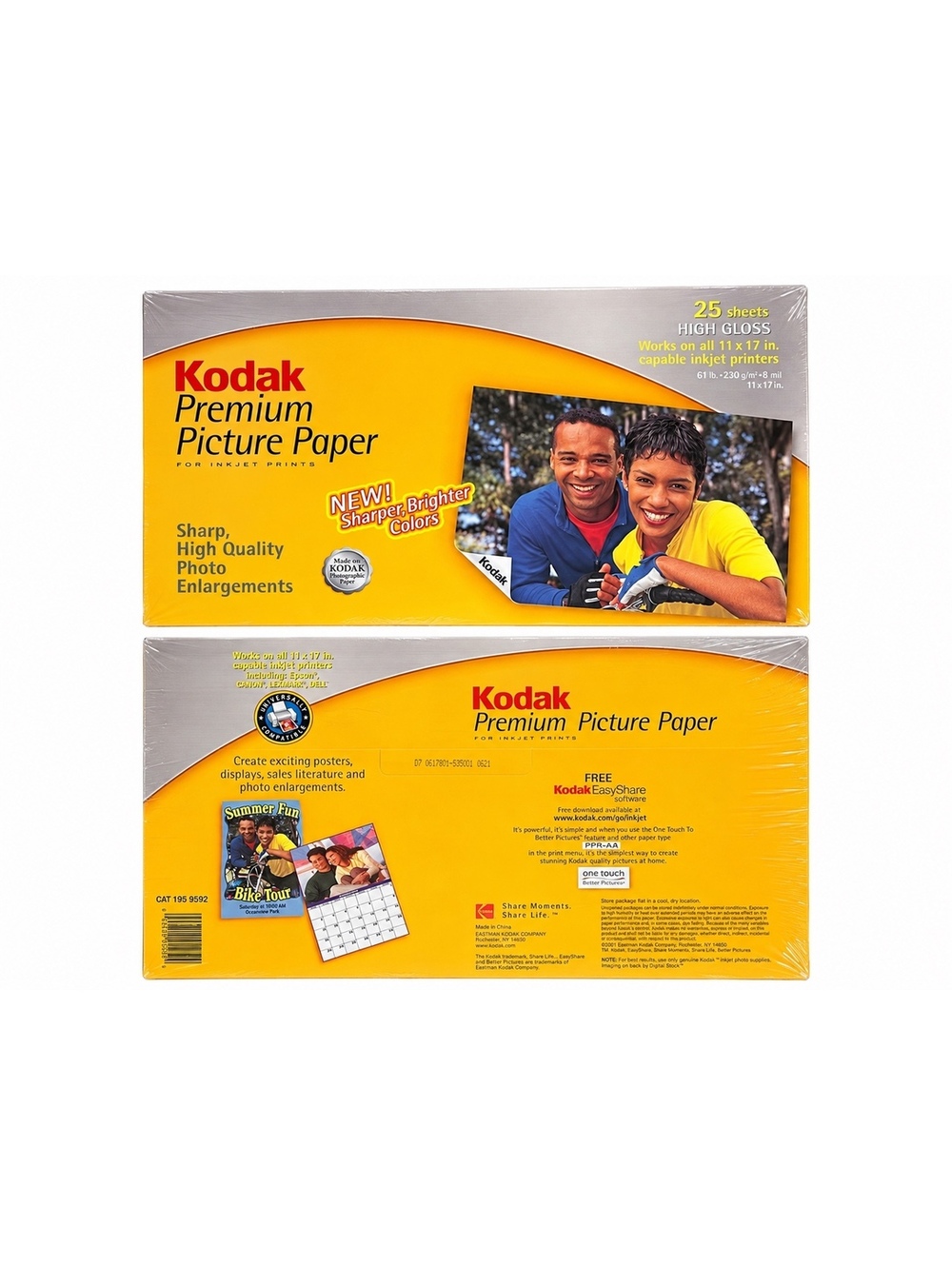 New! Kodak Premium Inkjet Picture Paper 11x17